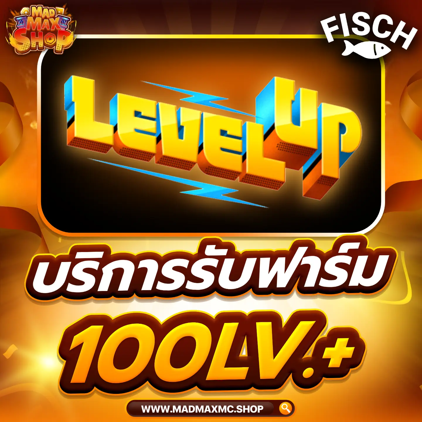 บริการฟาร์ม + 100 Level