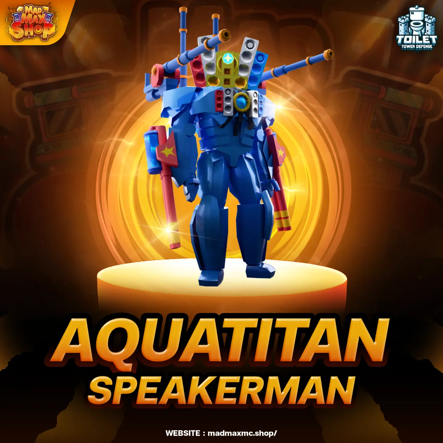 Aquatitan Speakerman