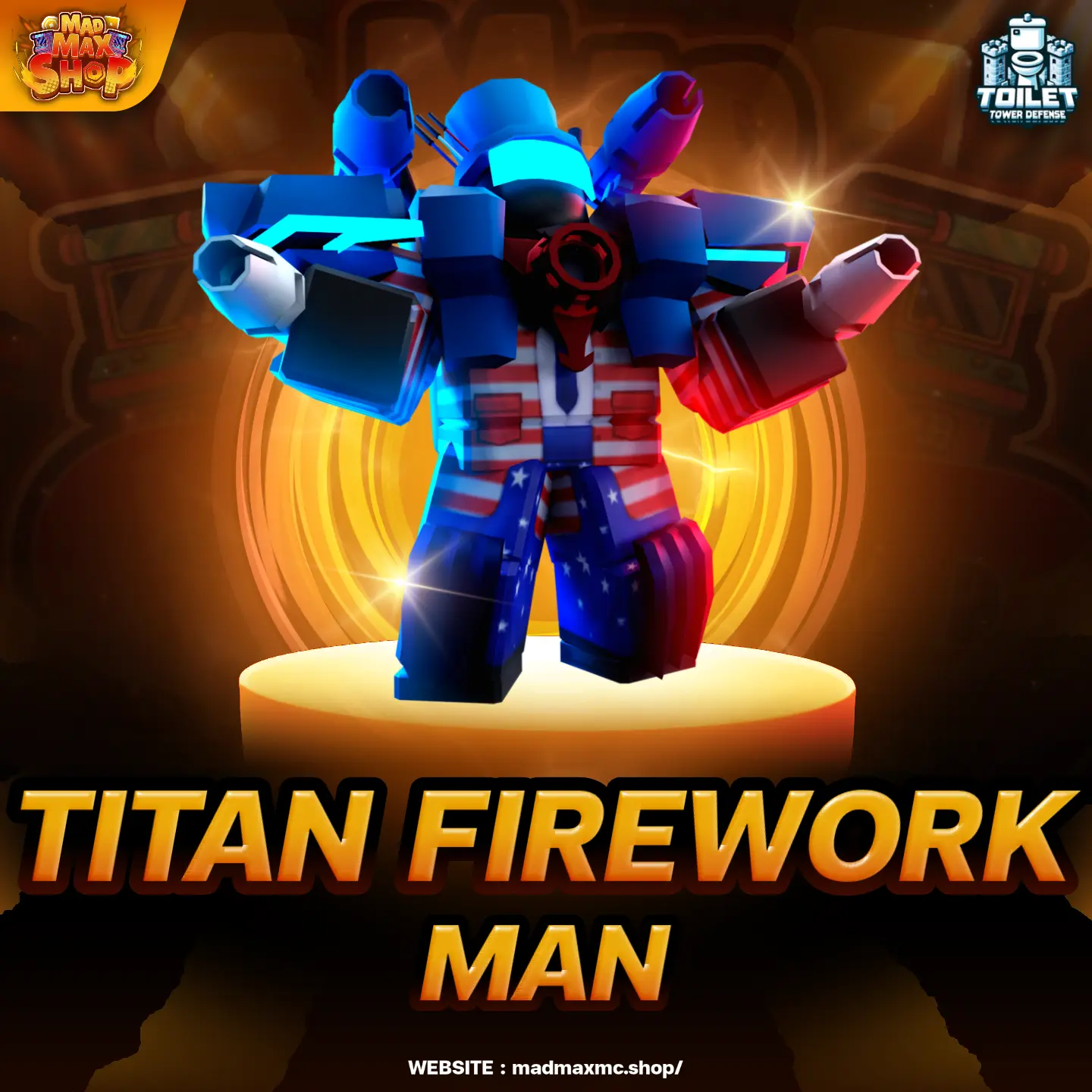 Titan Firework Man