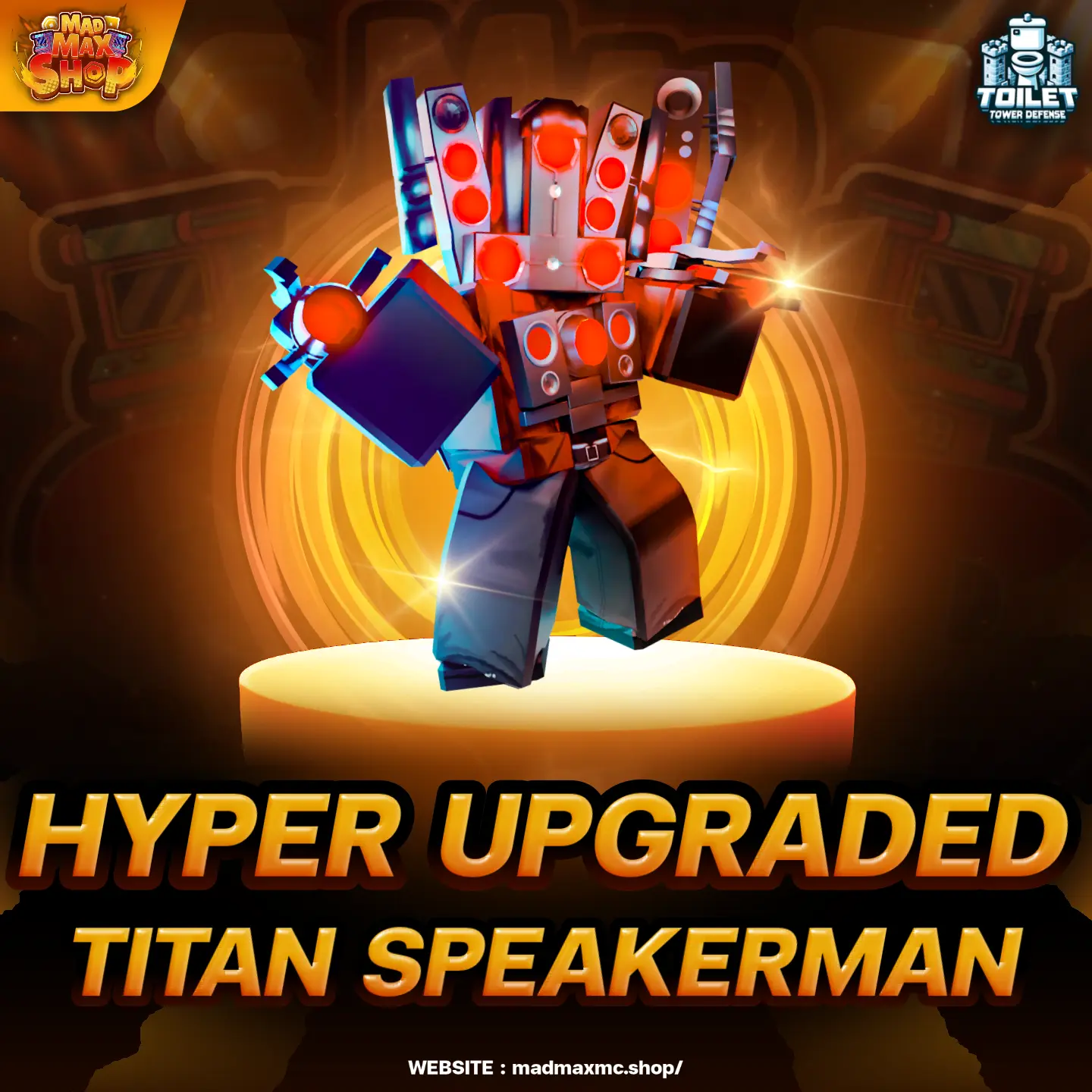 Hyper Upgraded Titan Speakerman