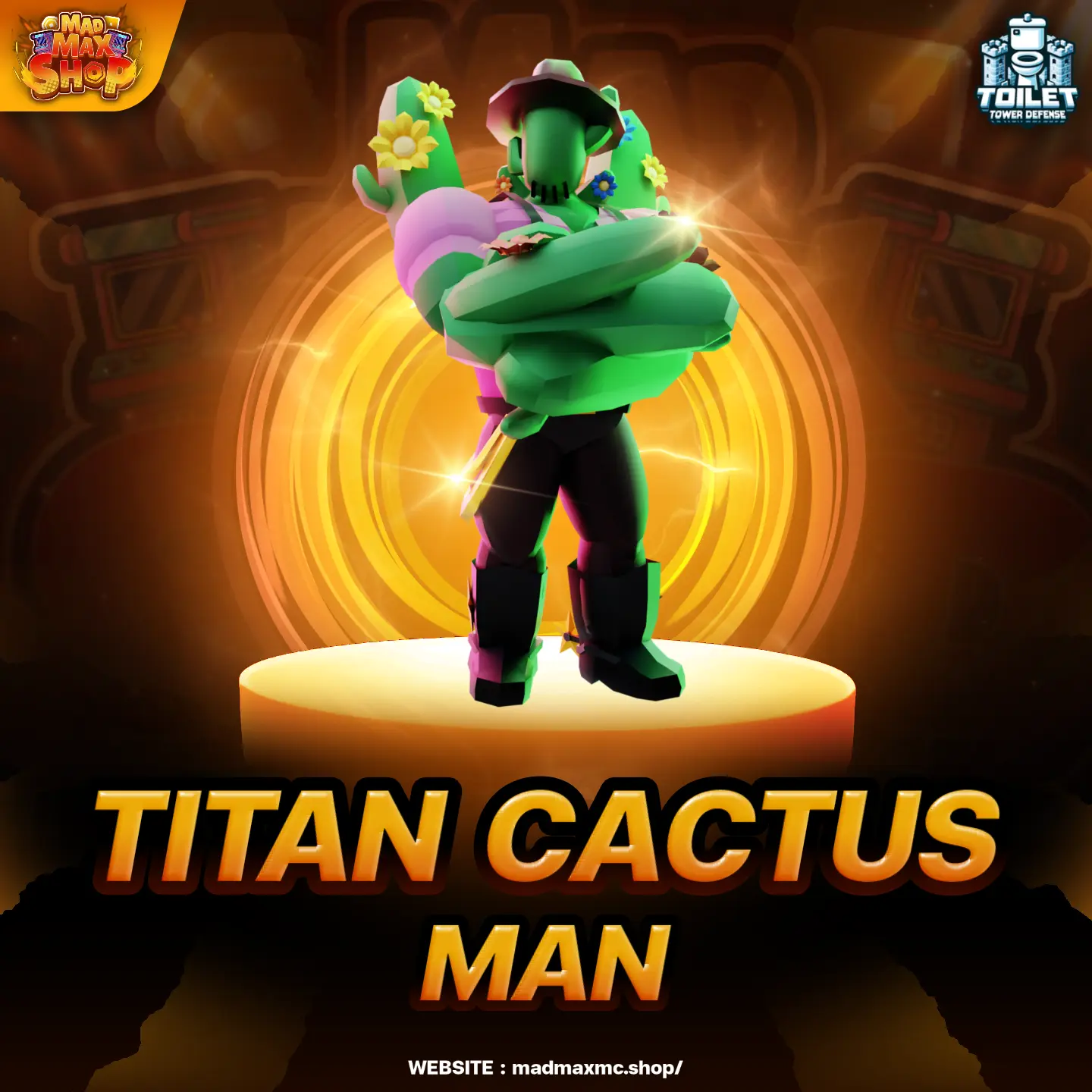 Titan Cactus Man