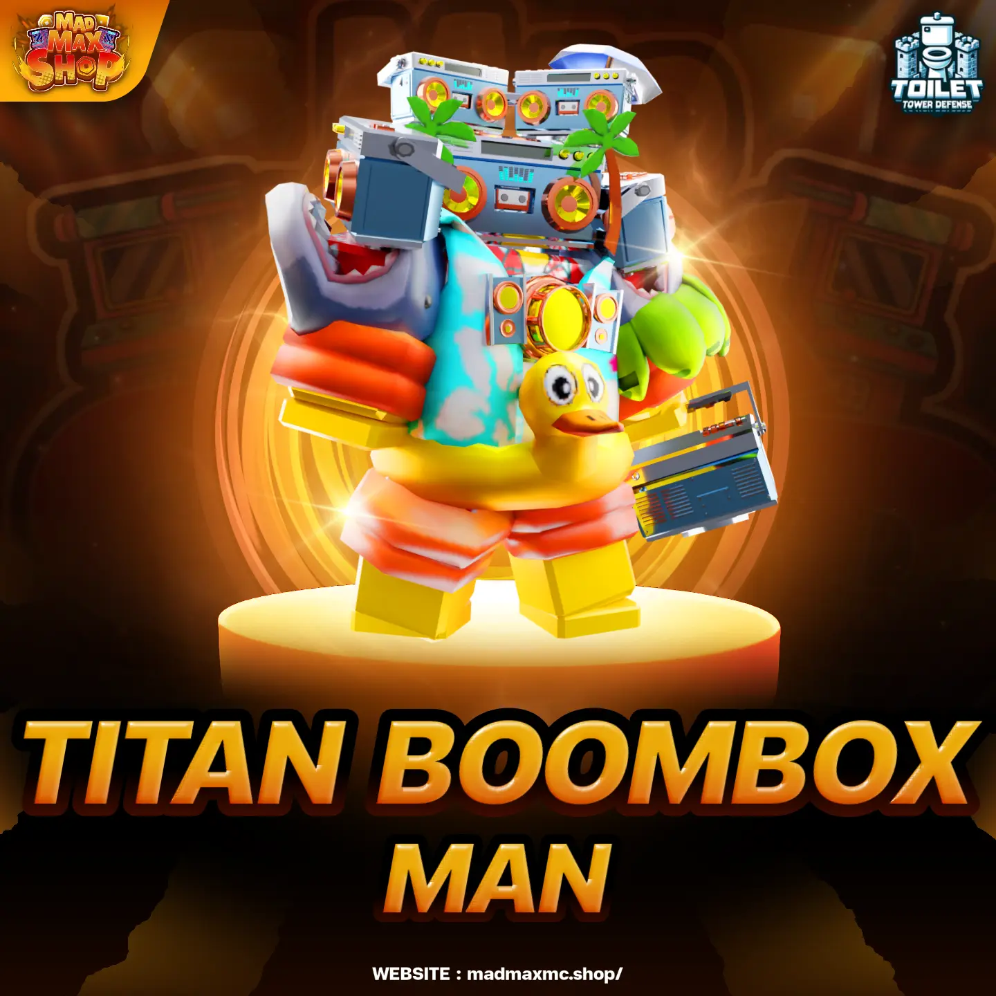 Titan Boombox Man